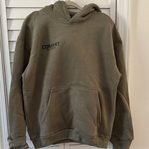 Comfrt Olive Men's Pullover Hoodie
